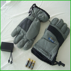 Unisex electric rechargeable battery warm heated gloves