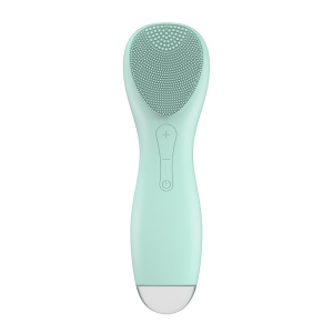 2020 electric silicone facial cleaning brush face massager